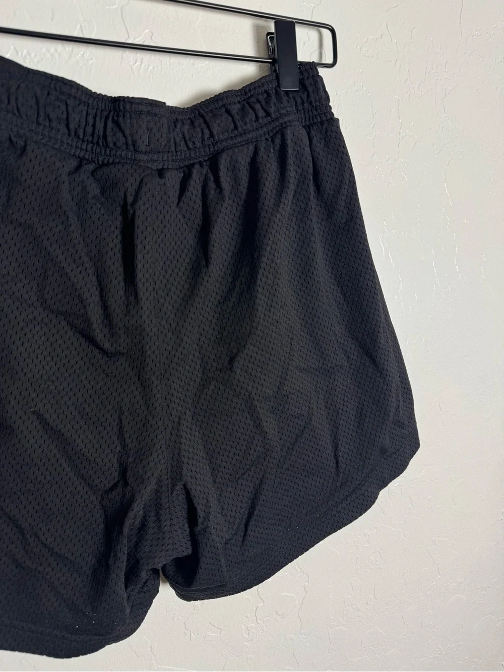 Gymshark Lifting Club Black Mesh 5” Athletic Shorts